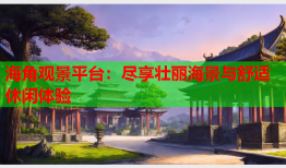 海角观景平台：尽享壮丽海景与舒适休闲体验