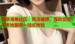 畅享海角社区：高清视频、互动交流与本地服务一站式体验