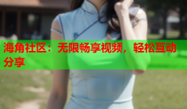海角社区：无限畅享视频，轻松互动分享