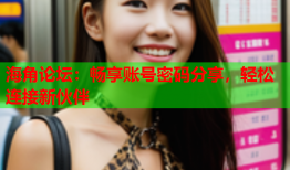 海角论坛：畅享账号密码分享，轻松连接新伙伴