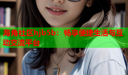 海角社区hjb5b：畅享便捷生活与互动交流平台