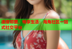 连接邻里，畅享生活：海角社区一站式社交平台